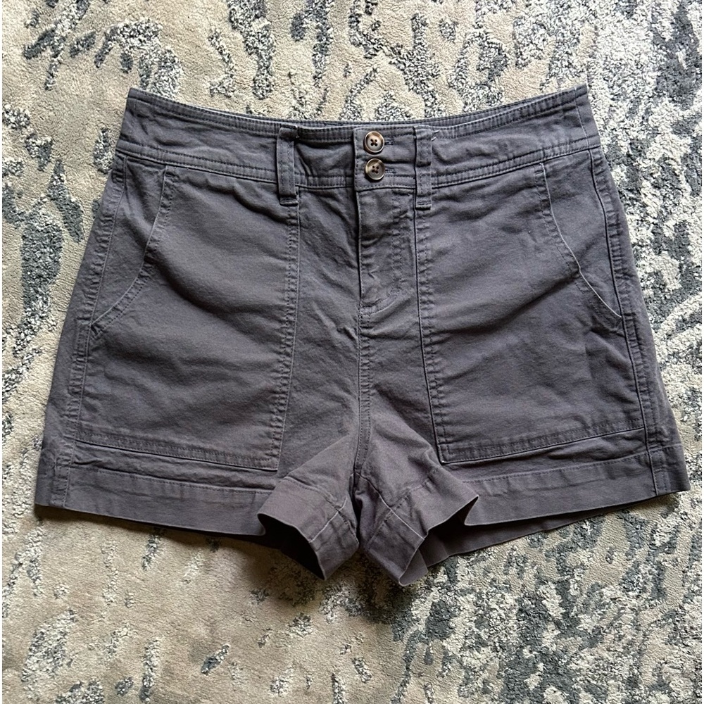 Dark Gray Chino Shorts